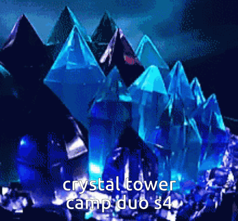 Crystal Tower Camp Duo GIF - Crystal Tower Camp Duo Duo GIFs