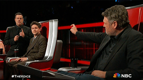 Pointing At You Niall Horan GIF - Pointing At You Niall Horan Blake Shelton GIFs