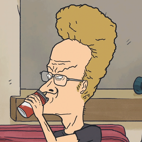 Taking A Sip Beavis GIF - Taking A Sip Beavis Beavis And Butt-head GIFs