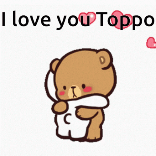 I Love You Toppo GIF - I Love You Toppo Milk And Mocha GIFs