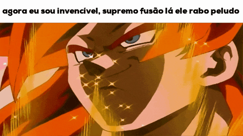 a picture of a cartoon character with the caption agora eu sou invencivel