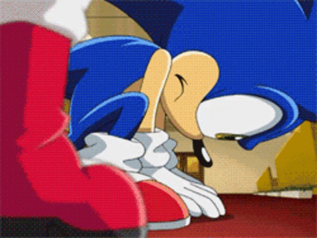 Sonic The Hedgehog Tired GIF - Sonic The Hedgehog Tired Exhausted GIFs