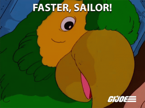 Faster Sailor Polly GIF - Faster Sailor Polly Neil Ross GIFs
