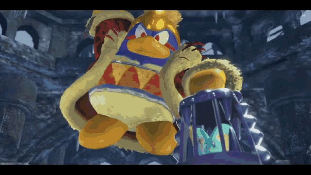 King Dedede Kirby And The Forgotten Land GIF - King Dedede Kirby And The Forgotten Land Dedede GIFs