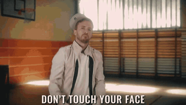 Dont Touch Your Face No Touching GIF - Dont Touch Your Face No Touching Dont Touch Face GIFs