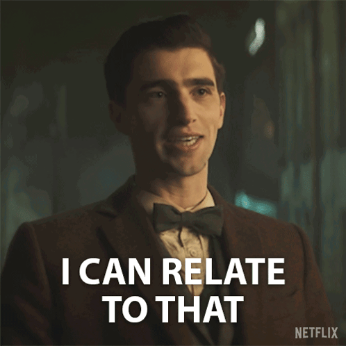 I Can Relate To That Edwin Paine GIF - I Can Relate To That Edwin Paine Dead Boy Detectives GIFs