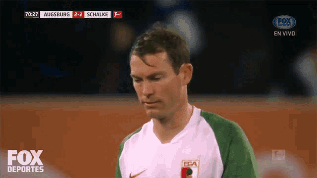a fox deportes soccer game is being played