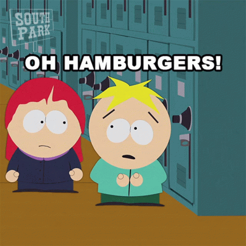 Oh Hamnurgers Butters Stotch GIF - Oh Hamnurgers Butters Stotch Red Mcarthur GIFs