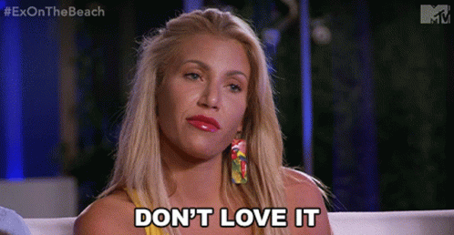 Dont Love It Not Impressed GIF - Dont Love It Not Impressed Irritated GIFs