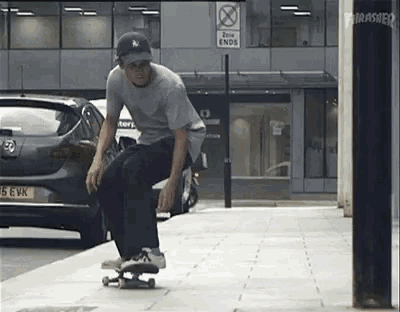 Skate Boarding GIF