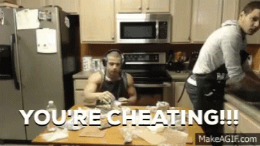 Cheating Cheater GIF