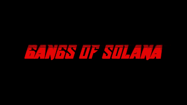 a black background with red text that says " gangs of sulaimani "