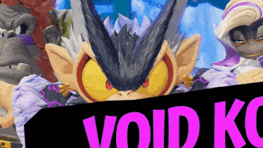 a poster for a game called void ko