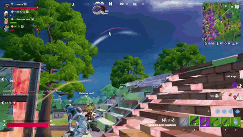 a screenshot of a video game with the number 14 on the screen