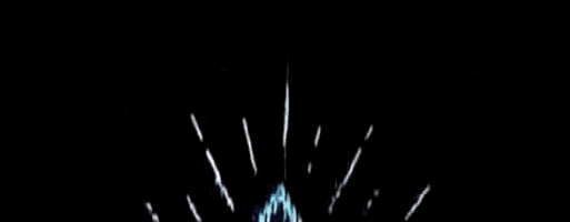 a black background with a few lines of light