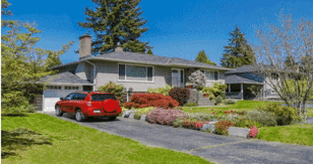 a large house with a large swimming pool