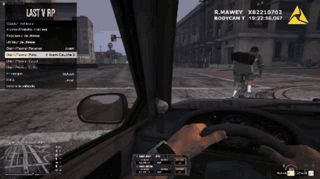 a screenshot of a video game that says last v rp on the top