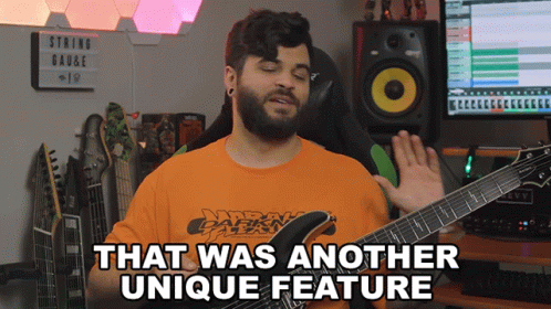 That Was Another Unique Feature Andrew Baena GIF - That Was Another Unique Feature Andrew Baena Another Special Feature GIFs