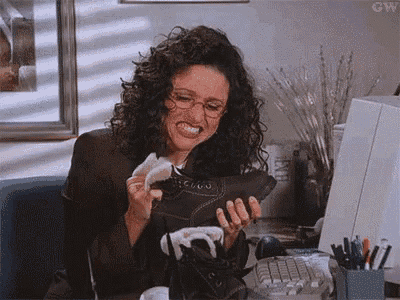 Seinfeld Elaine GIF