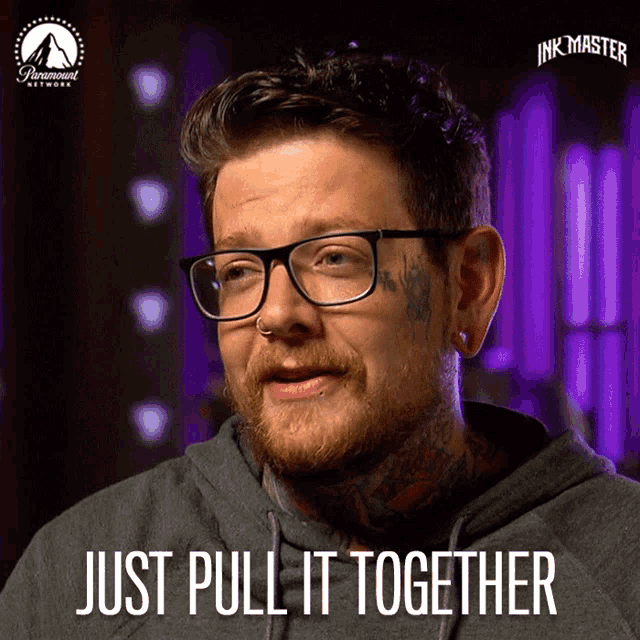 Just Pull It Together Jake Parsons GIF - Just Pull It Together Jake Parsons Ink Master GIFs