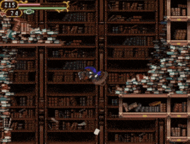 a video game with the number 215 on the bottom left