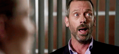 Smile Frown GIF - Dr House Greg House Md GIFs