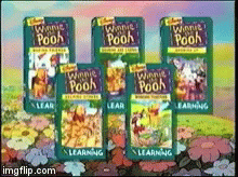Winnie The Pooh Vhs Tape Cassette GIF - Winnie The Pooh Vhs Tape Cassette GIFs