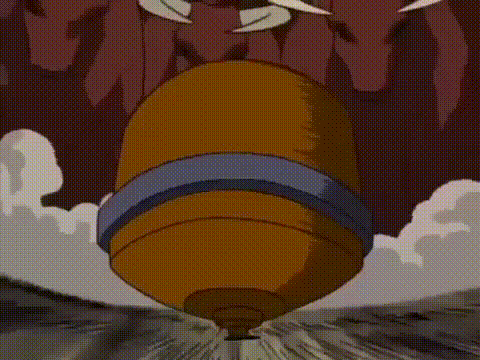 a cartoon drawing of a hot air balloon flying in the sky .