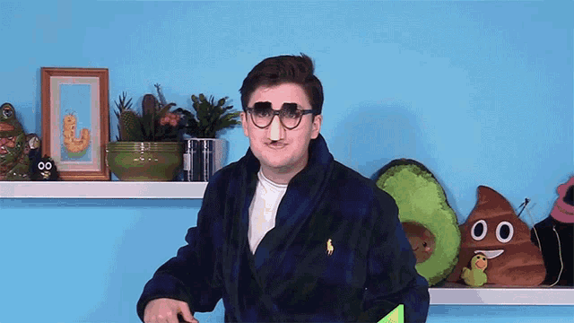 Staring Brandon Reed Welsh GIF