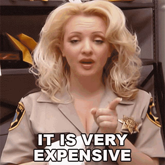 It Is Very Expensive Deputy Clementine Johnson GIF