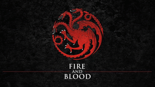 Firen And Blood Targaryen GIF - Firen And Blood Targaryen Dragon GIFs