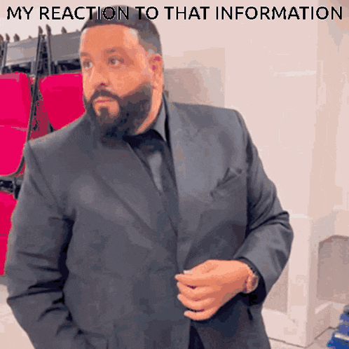 Dj Khaled Walking In Suit My Reaction To That Information GIF - Dj Khaled Walking In Suit My Reaction To That Information GIFs