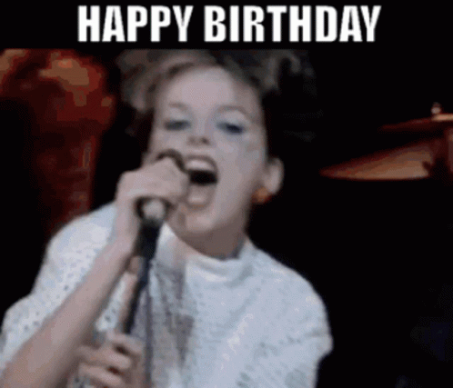 Happy Birthday Altered Images GIF - Happy Birthday Altered Images Clare Grogan GIFs