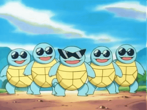 Pokemon Squirtle Squad GIF - Pokemon Squirtle Squad Squirtle GIFs