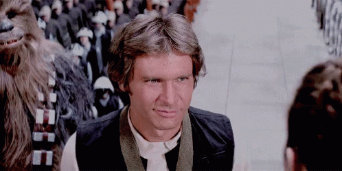 Star Wars Han Solo GIF - Star Wars Han Solo Smirk GIFs