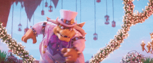 Bowser Super Mario Bros Movie GIF