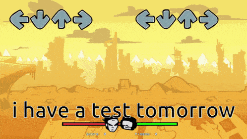 I Have A Test Tomorrow Tankman GIF - I Have A Test Tomorrow Tankman Online Vs GIFs