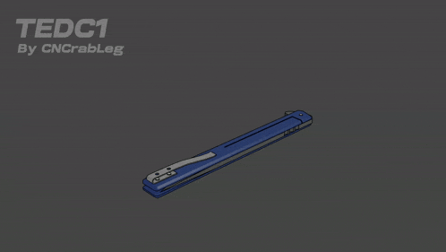 a 3d model of a tedc1 by cnccrableg on a grey background