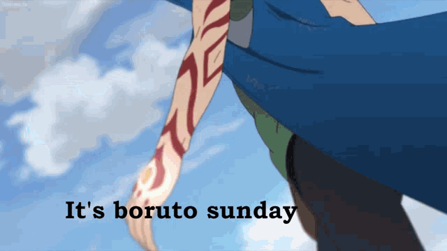 Boruto Sunday GIF - Boruto Sunday Anime GIFs