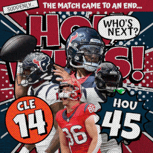Houston Texans (45) Vs. Cleveland Browns (14) Post Game GIF - Nfl National Football League Football League GIFs