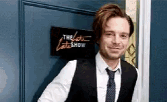 Sebastian Stan Hair GIF