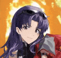 the girl is wearing sunglasses and a red jacket .