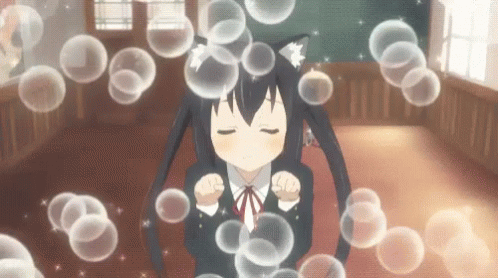 Bubbles Nyan GIF - Bubbles Nyan Anime GIFs