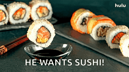 Maki Sushi The Next Thing You Eat GIF - Maki Sushi The Next Thing You Eat Japanese Cuisine GIFs