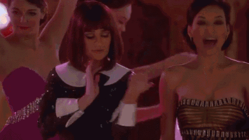 Brave By Rachel And Santana  GIF - Glee Rachel Berry Lea Michelle GIFs