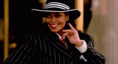 Janet Jackson Wave GIF - Janet Jackson Wave Smile GIFs