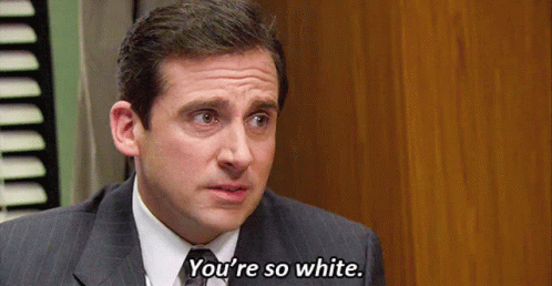 I Just Have Three Words To Say To To You Youre So White GIF - I Just Have Three Words To Say To To You Youre So White The Office GIFs