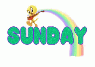 Sunday Tweetie GIF - Sunday Tweetie Rainbow GIFs