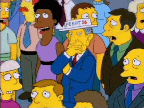 Ross Perot Simpsons GIF - Ross Perot Simpsons Punch GIFs