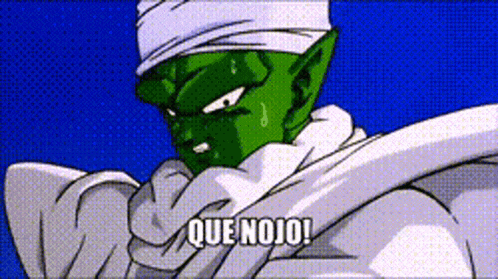 a cartoon character with a bandage on his head says que nojo !